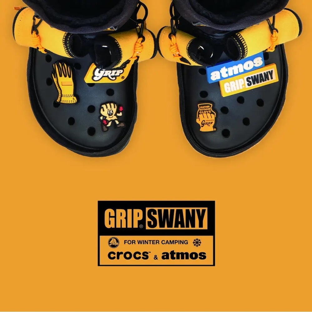GRIP SWANY X ATMOS X CROCS CLASSIC ALL TERRAIN CLOG ( mens 11 / women’s 13 ) - Picture 3 of 4